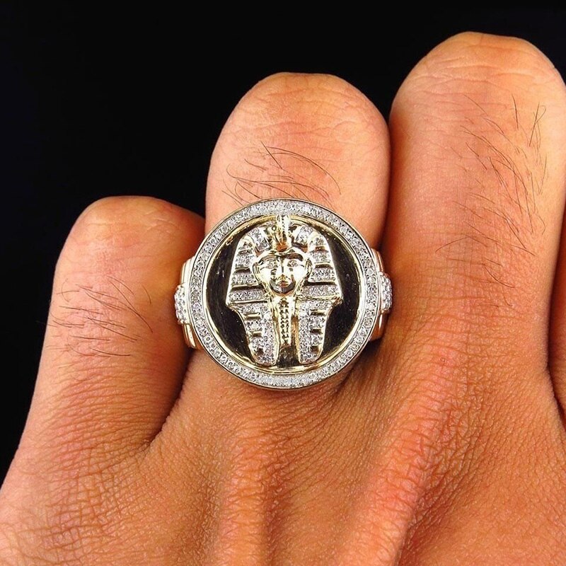 King Of Egypt Ring Gold
