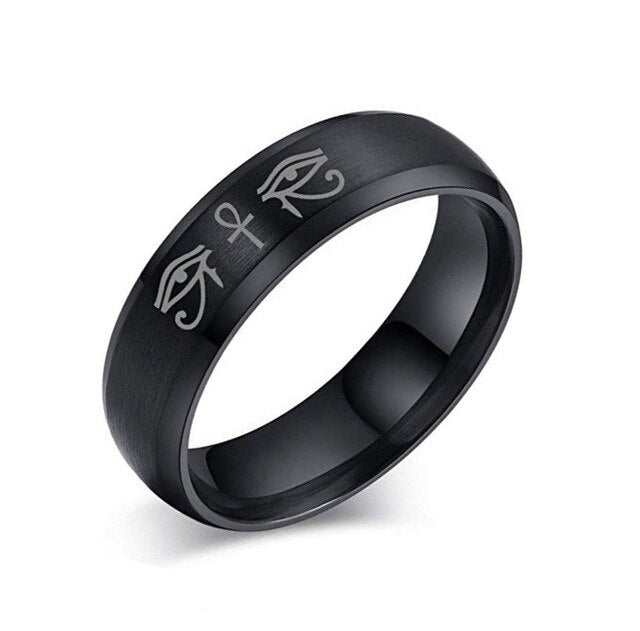 Hot Fashion Stainless Steel Egypt Rings