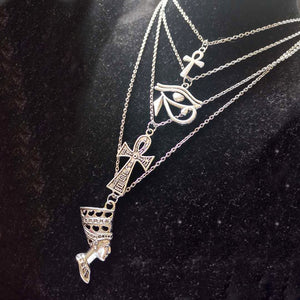 Multilayer Egyptian Necklace