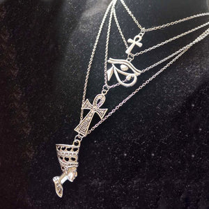 Multilayer Egyptian Necklace