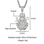 Iced Out Bling Anubis Necklaces
