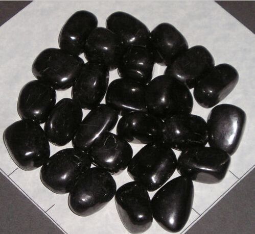SHUNGITE  medium 1/2 lb bulk stones black Russia water cleanser