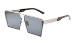 Square Hip Hop Fashion Designer Mirror Sunglasses