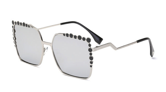 Lady Flat Square Fashion Sunglasses