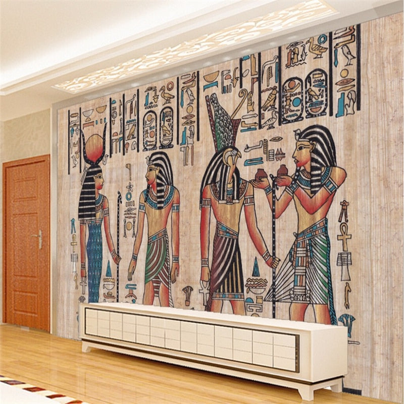 Ancient Egypt Large 3D wall art paper home decor mural