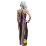 African Dashiki Sleeveless Long Harness Dress