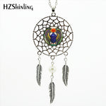 Dreamcatcher Egyptian Scarab Necklace