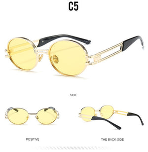 Oval Steampunk Sunglasses