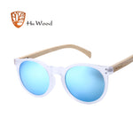 Wood Polarized Coating Mirror Sunglasses