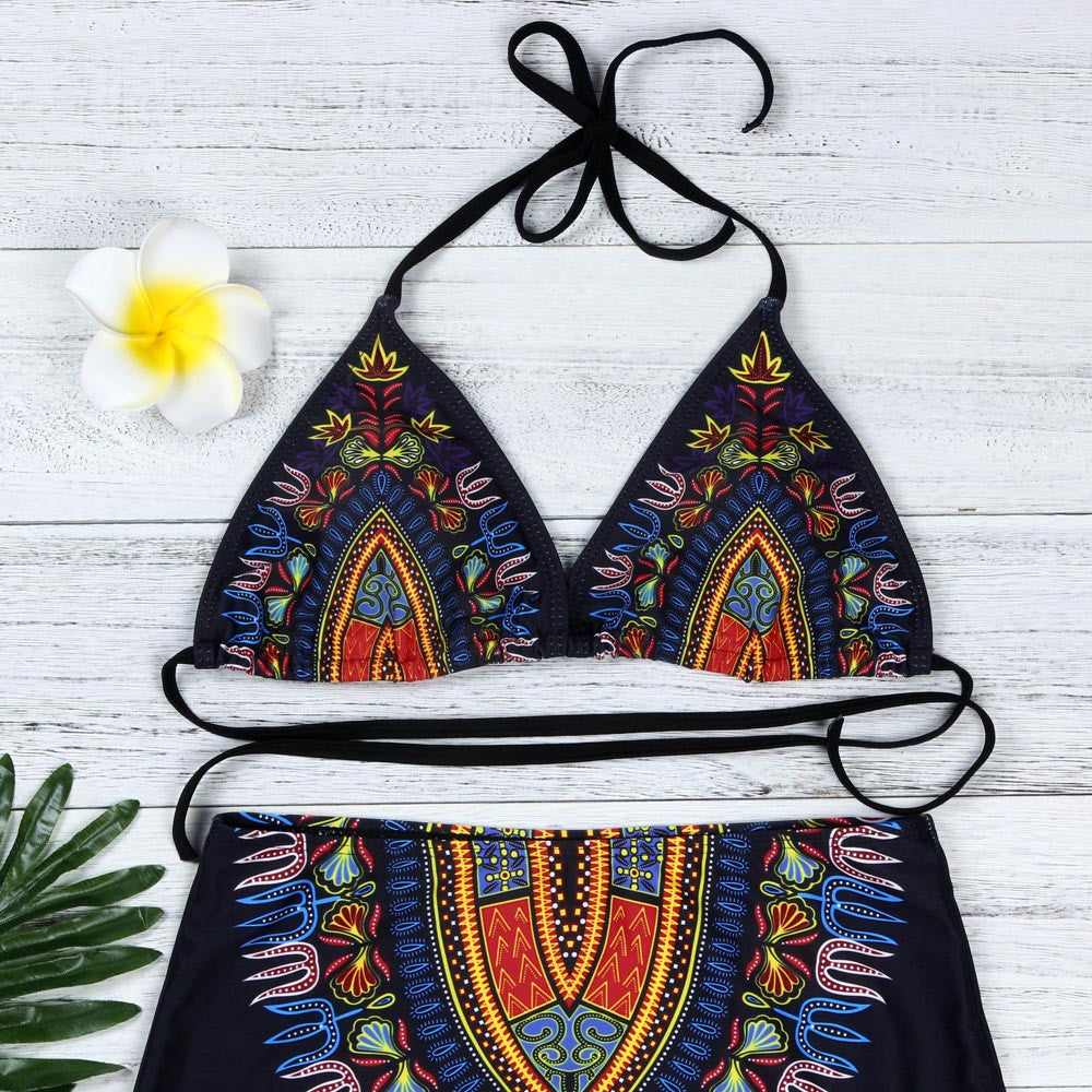 Swimsuit Dashiki Bikini