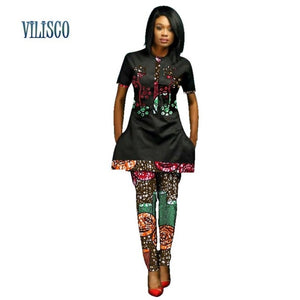 Basin African Print 2 Pieces Pants Sets