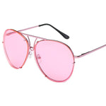 Oversized Aviator Sunglasses Flat Top