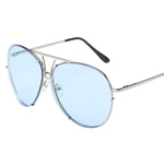 Oversized Aviator Sunglasses Flat Top