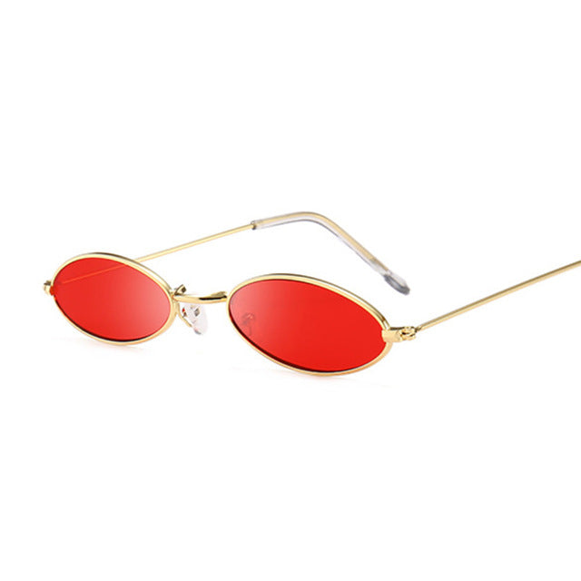 Retro Small Oval Sunglasses