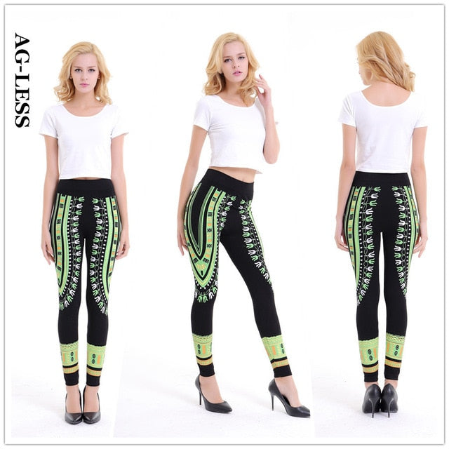 Fashion Legging Dashiki