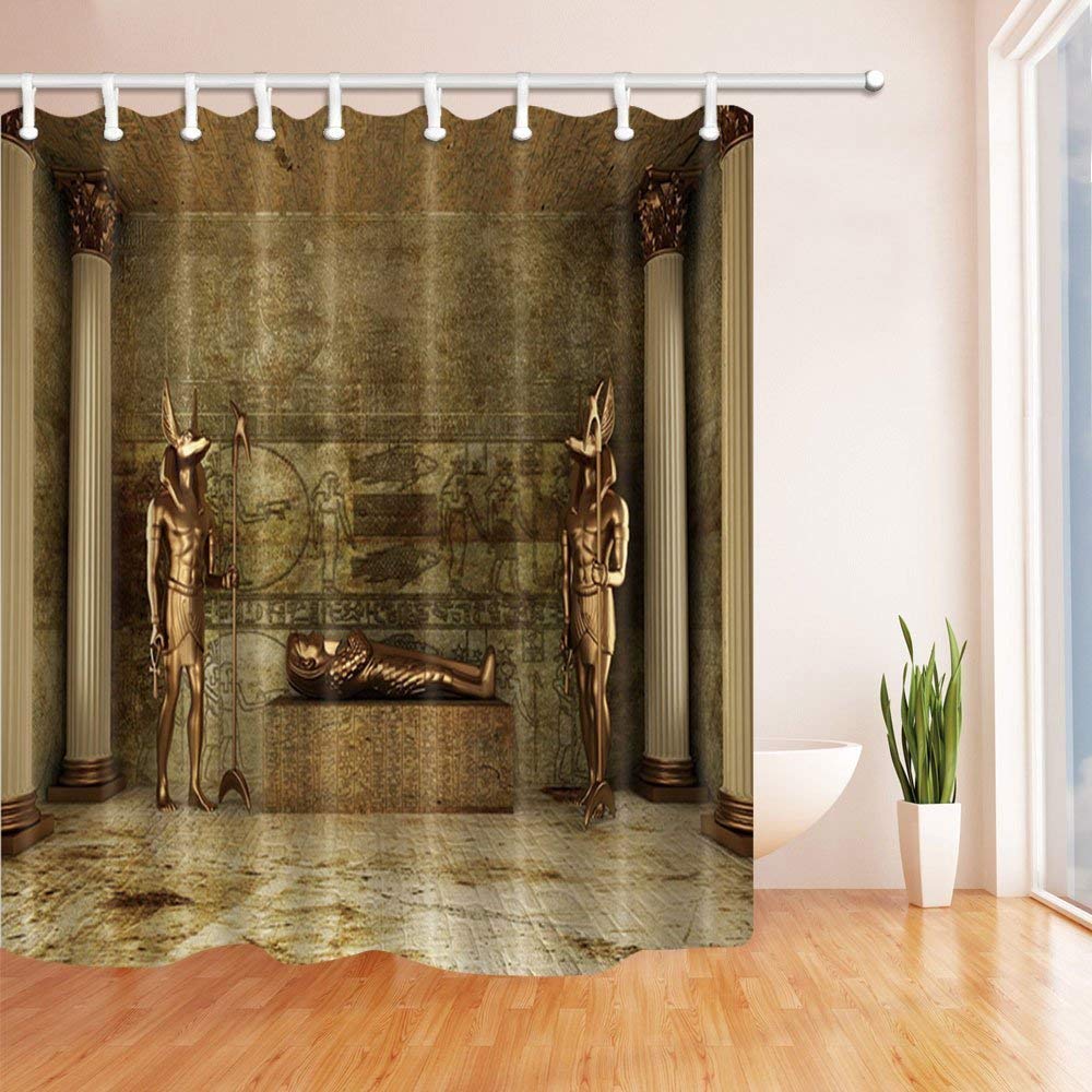 Ancient Egyptian Pharaoh Shower Curtains