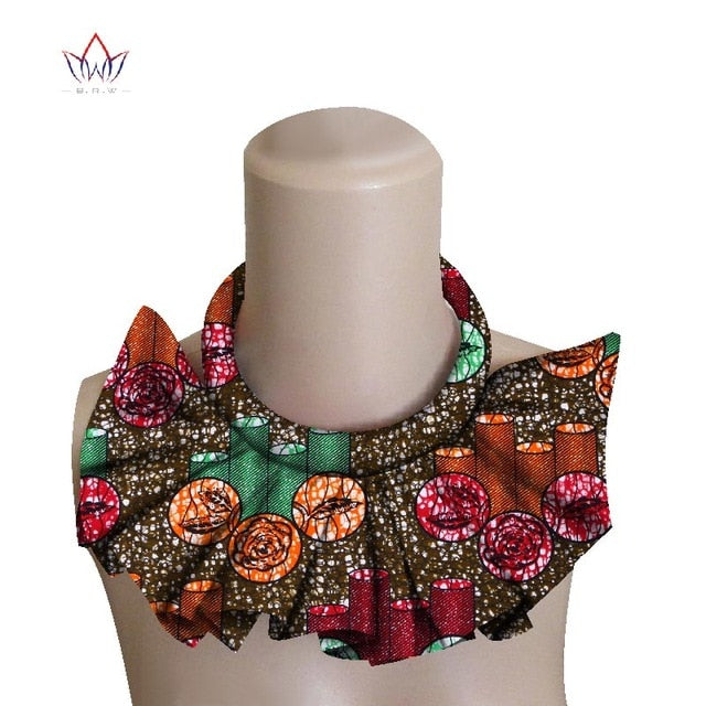 Women Ankara Collar Detachable Collars Handmade