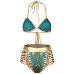 Women Dashiki Bikini Set Beachwear