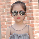 Children Aviation Sunglasses Gold Frame