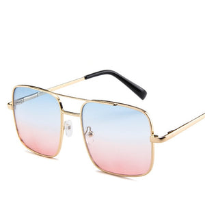 Luxury Square Pilot Sunglasses