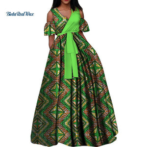 New African Print Long Dresses