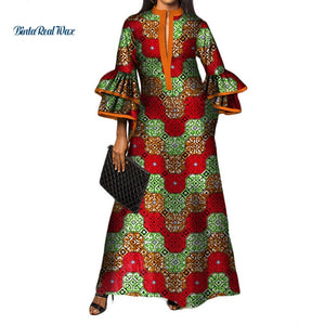 New African Print Long Dresses