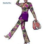 Office Women Suit and Pants Sets Dashiki