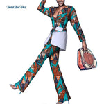 Office Women Suit and Pants Sets Dashiki