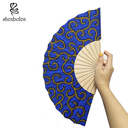 Traditional Kente Hand Fan