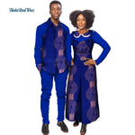 African Print Jumpsuit with Shirt for Women Bazin Riche Mens Shirt and Pants Sets African Clothing Lover Couples