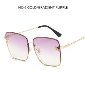 Oversize Women Celebrity Square Shades