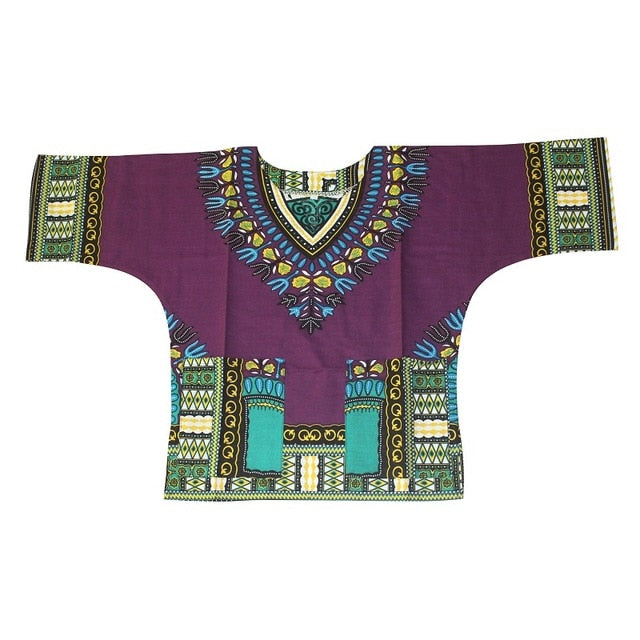 Traditional Dashiki T-shirt For Boys and Girls