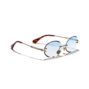 Gradient Transparent Sun Glasses Retro High Quality