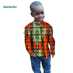 Tops Bazin Ankara Shirt for Boys