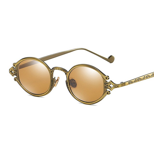 Luxury Oval Sunglasses Vintage