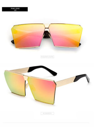 Fashion Oversized Square Sunglasses