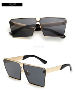 Fashion Oversized Square Sunglasses