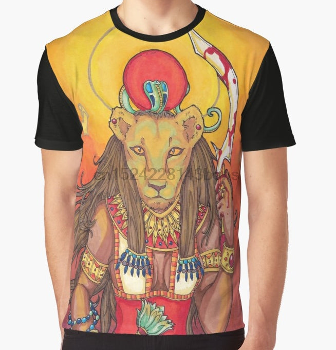 Sekhmet The Red Lady of Dread t shirt