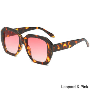 Black Square Sunglasses Big Frame Colorful