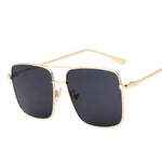 Retro Gradient Square Sunglasses Vintage