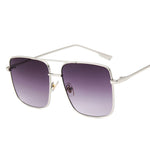 Retro Gradient Square Sunglasses Vintage