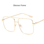 Retro Gradient Square Sunglasses Vintage