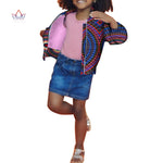 Dashiki winter girl jackets