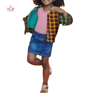 Dashiki winter girl jackets