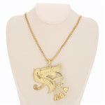 Egyptian Gold Color Pendant & Chain