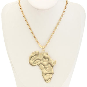 Egyptian Gold Color Pendant & Chain