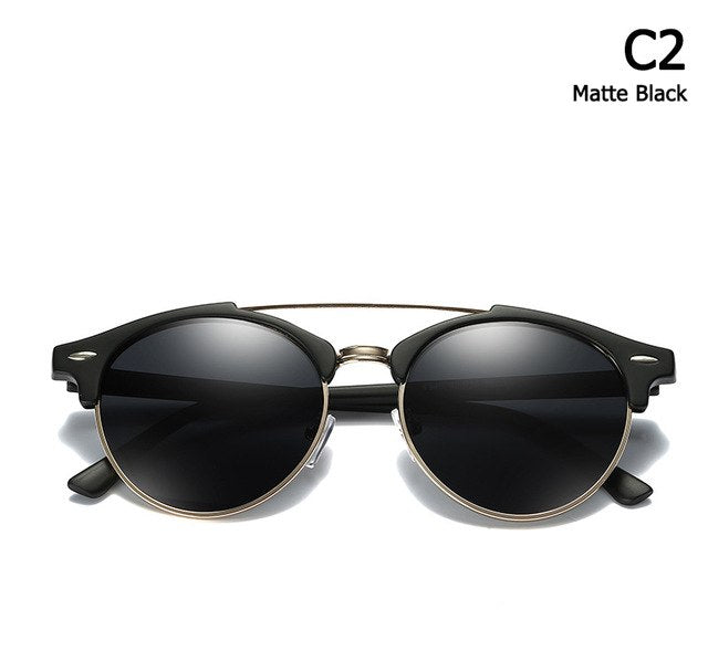 Double Bridge Style POLARIZED Sunglasses Vintage
