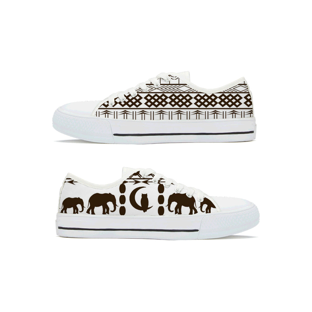 ELEPHANT Ornement Low canvas