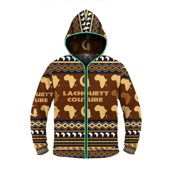 LaChouett Afrikan Ornement LED Hoodie