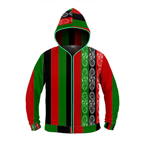 RBG LIGHT UP Zipper Sweater